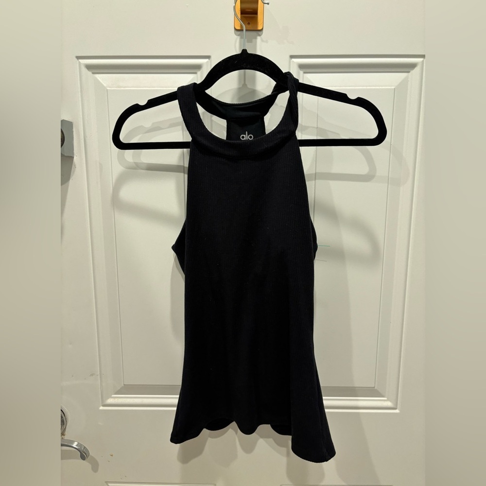 Alo black top sz small